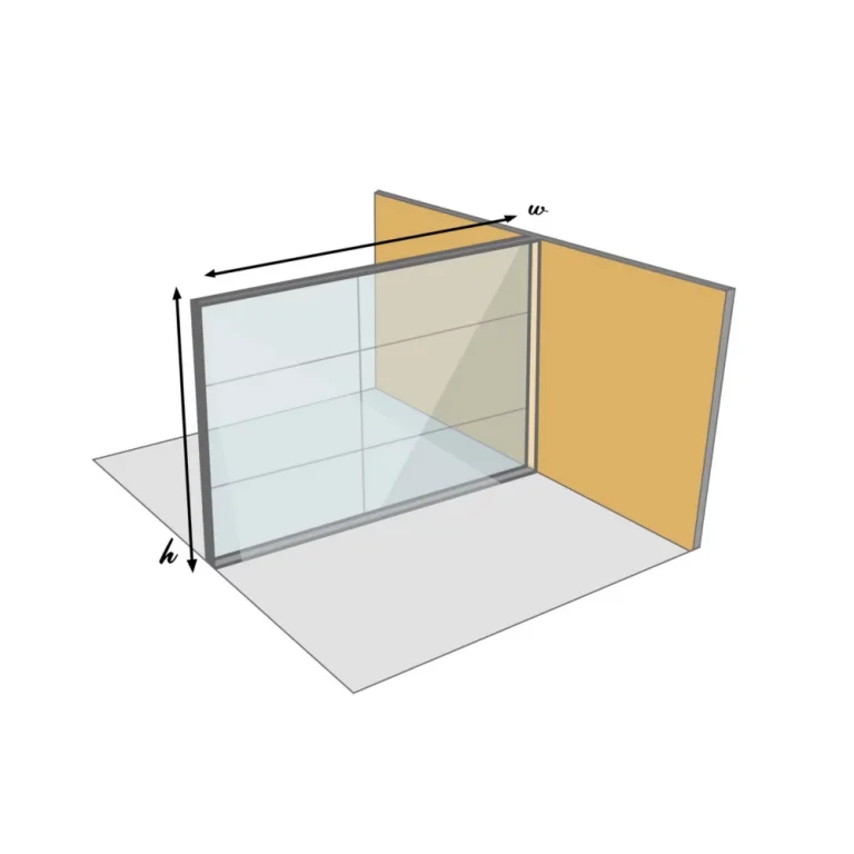 Banded Double Glazed Partitions