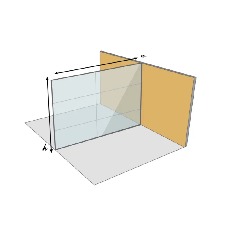 Banded Single Glazed Partitions